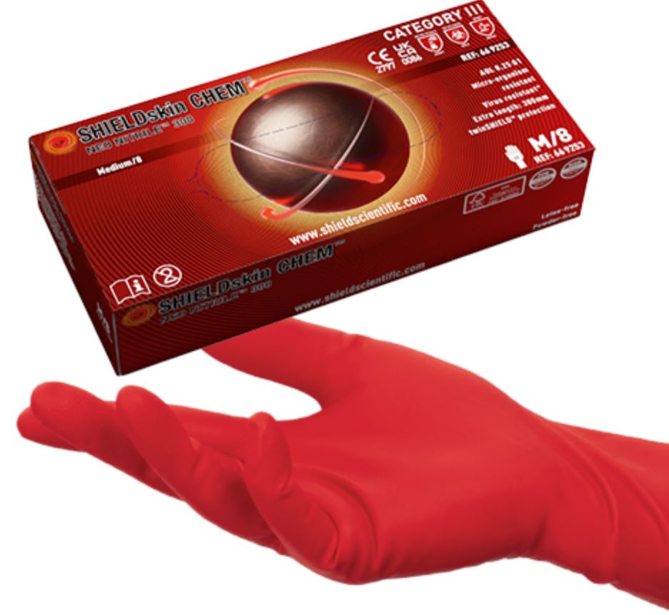 red gloves